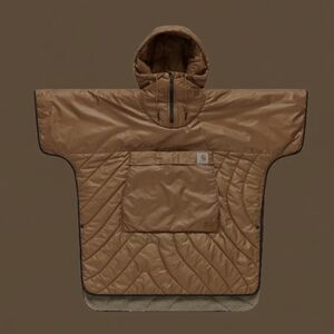 Carhartt-Rumpl X Poncho with Oatmeal Fleece. LIMITED EDITION.  L/ XL